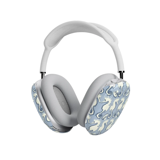 Seahorse Drift | Coastal Blues AirPods Max Case