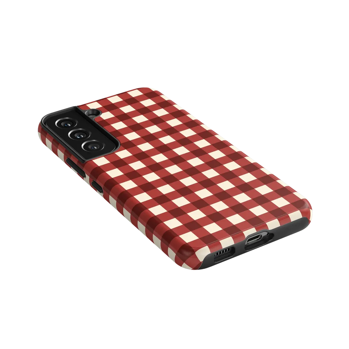 Checked Twice | Red Plaid Case