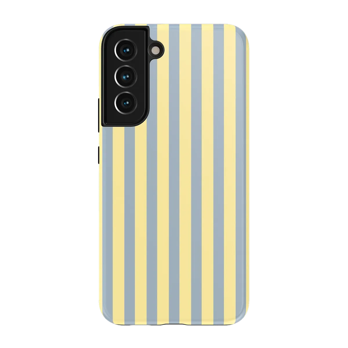 Coastline Stripes | Blue & Yellow Case - Galaxy S22 Plus