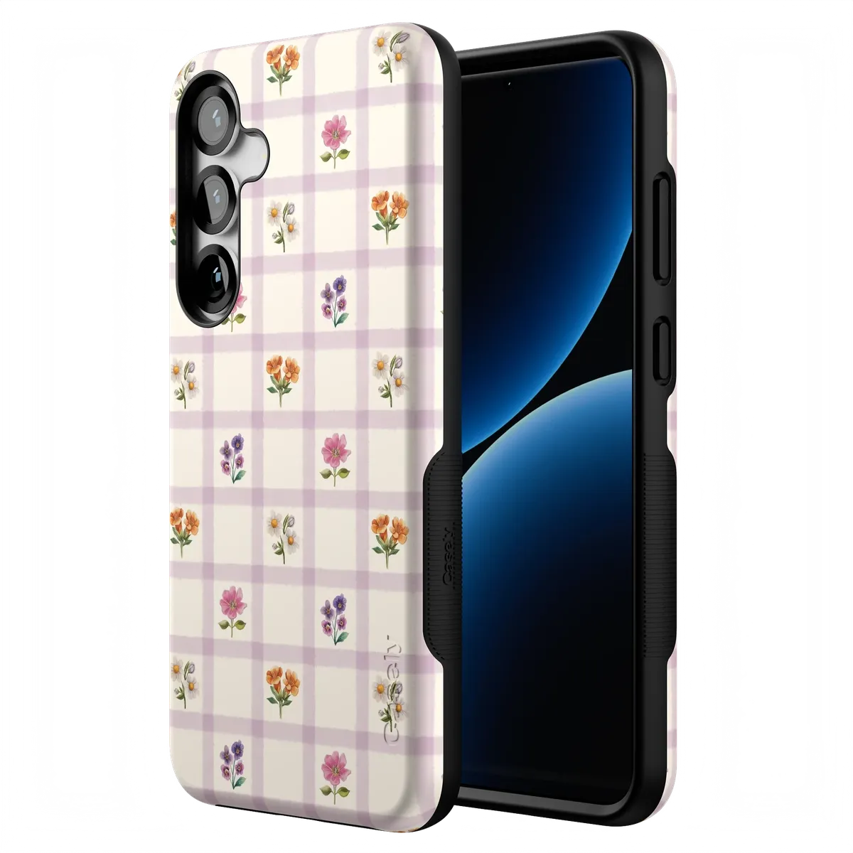 Meadow Check | Floral Gingham Case