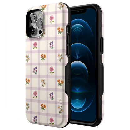 Meadow Check | Floral Gingham Case