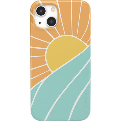 Waves & Rays | Sunshine Case iPhone Case get.casely Classic + MagSafe® iPhone 13