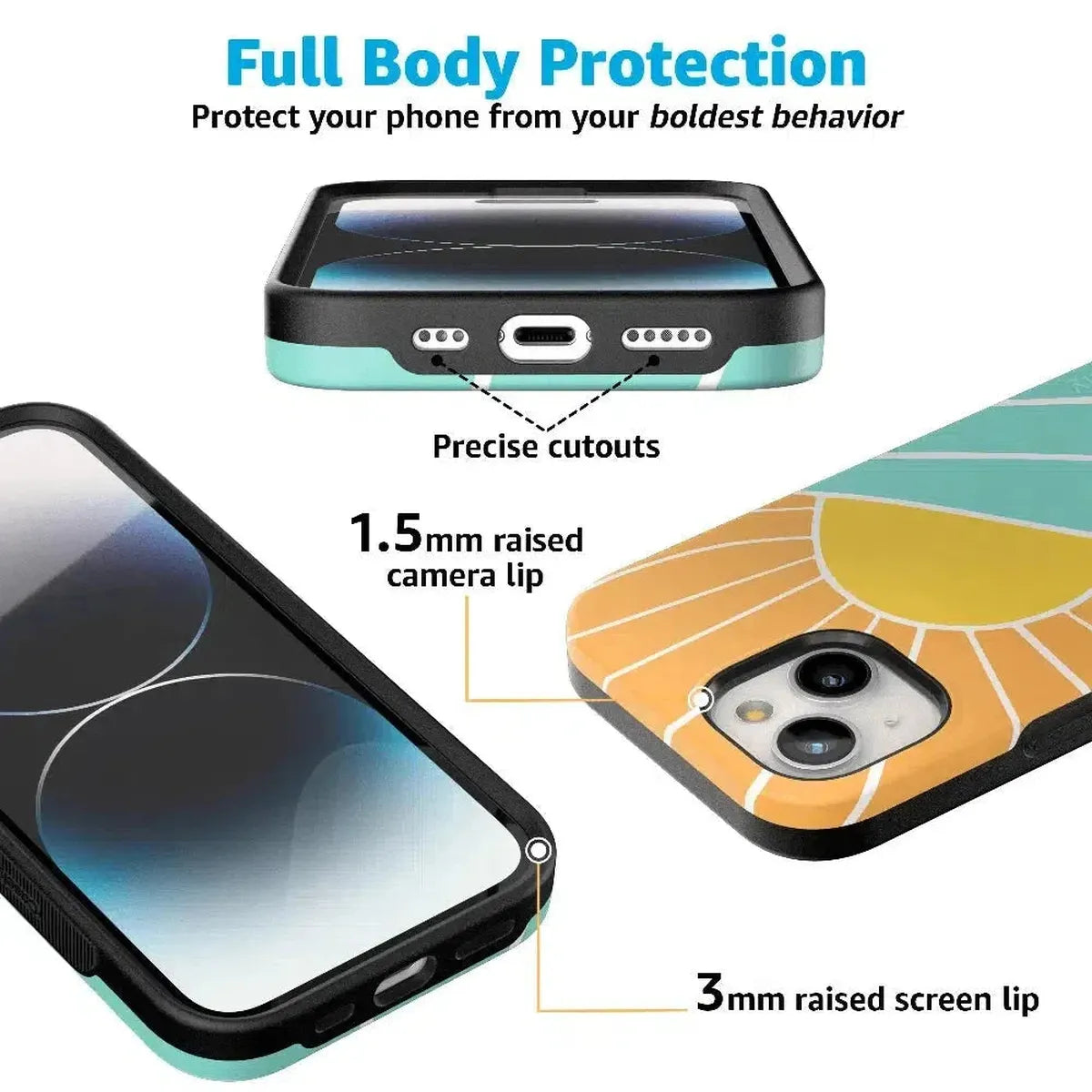 Waves & Rays | Sunshine Case iPhone Case get.casely