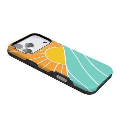Waves & Rays | Sunshine Case iPhone Case get.casely