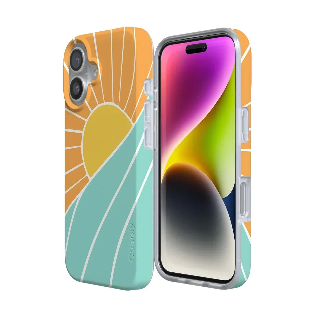 Waves & Rays | Sunshine Case iPhone Case get.casely