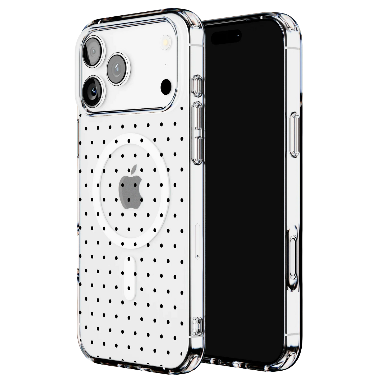 On the Dot | Black Polka Dot Case