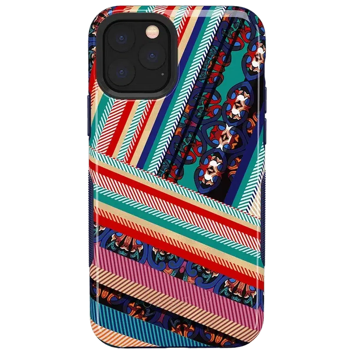 Wearing Layers | Layered Patchwork iPhone Case iPhone Case get.casely Bold iPhone 11 Pro