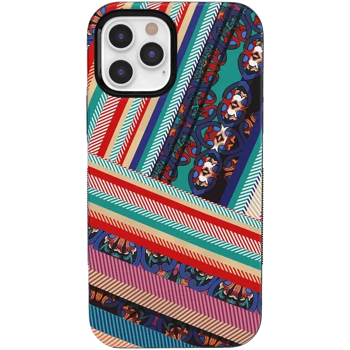 Wearing Layers | Layered Patchwork iPhone Case iPhone Case get.casely Bold iPhone 12 Pro