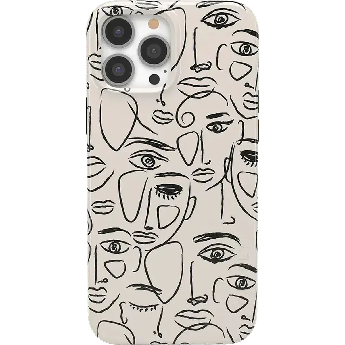 We're All Human | Minimal Face Art Case iPhone Case get.casely Classic + MagSafe® iPhone 13 Pro