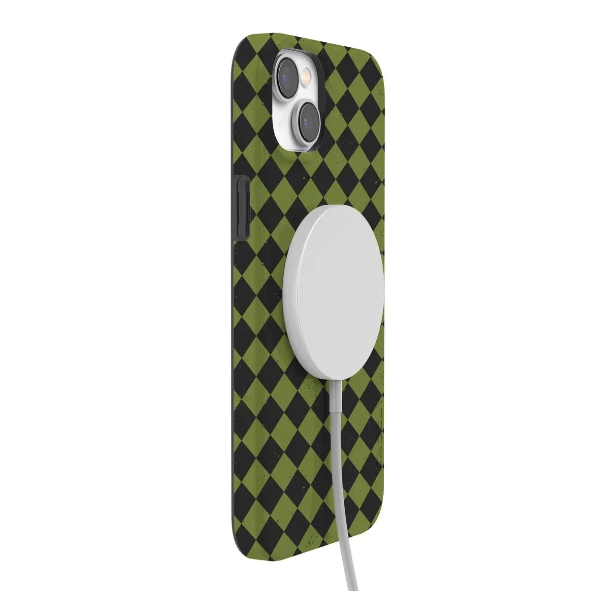 Wicked Hex | Green Checkered Case Phone Case get.casely