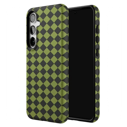 Wicked Hex | Green Checkered Case Phone Case get.casely