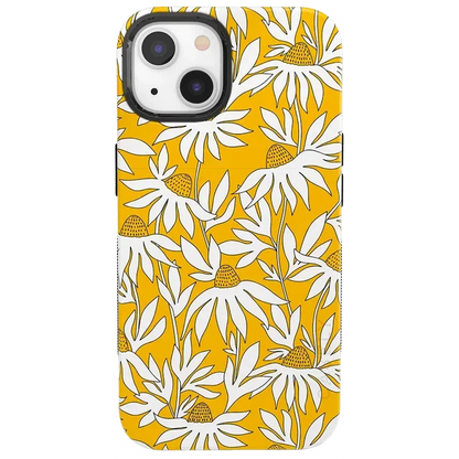 Wild About You | Yellow Floral Case iPhone Case get.casely Bold + MagSafe® iPhone 13