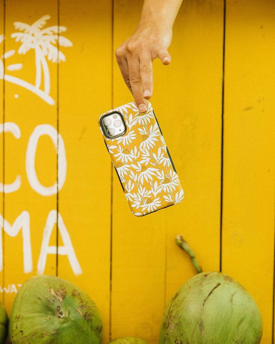 Wild About You | Yellow Floral Case iPhone Case get.casely