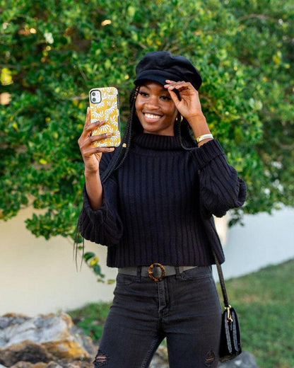 Wild About You | Yellow Floral Case iPhone Case get.casely