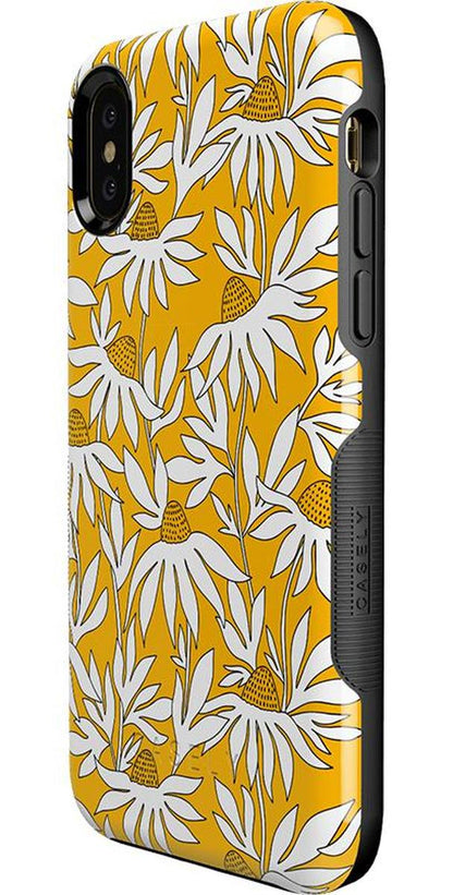 Wild About You | Yellow Floral Case iPhone Case get.casely
