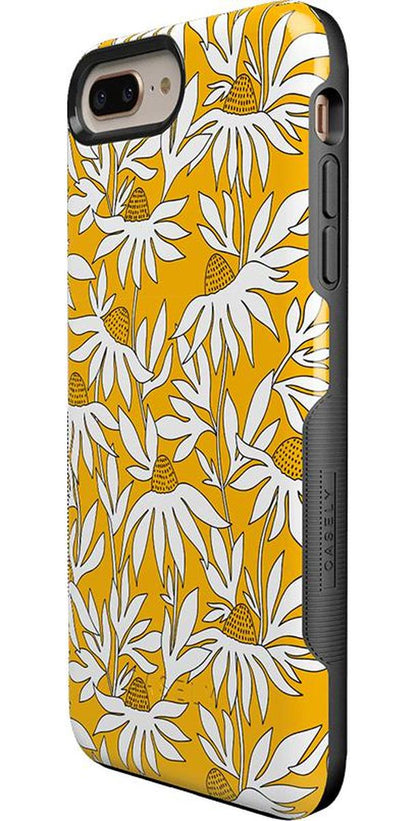 Wild About You | Yellow Floral Case iPhone Case get.casely