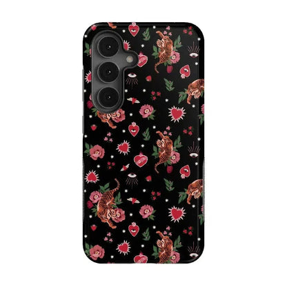 Wild at Heart | Tiger Case Phone Case Casetry Bold Flex + MagSafe® Galaxy S25