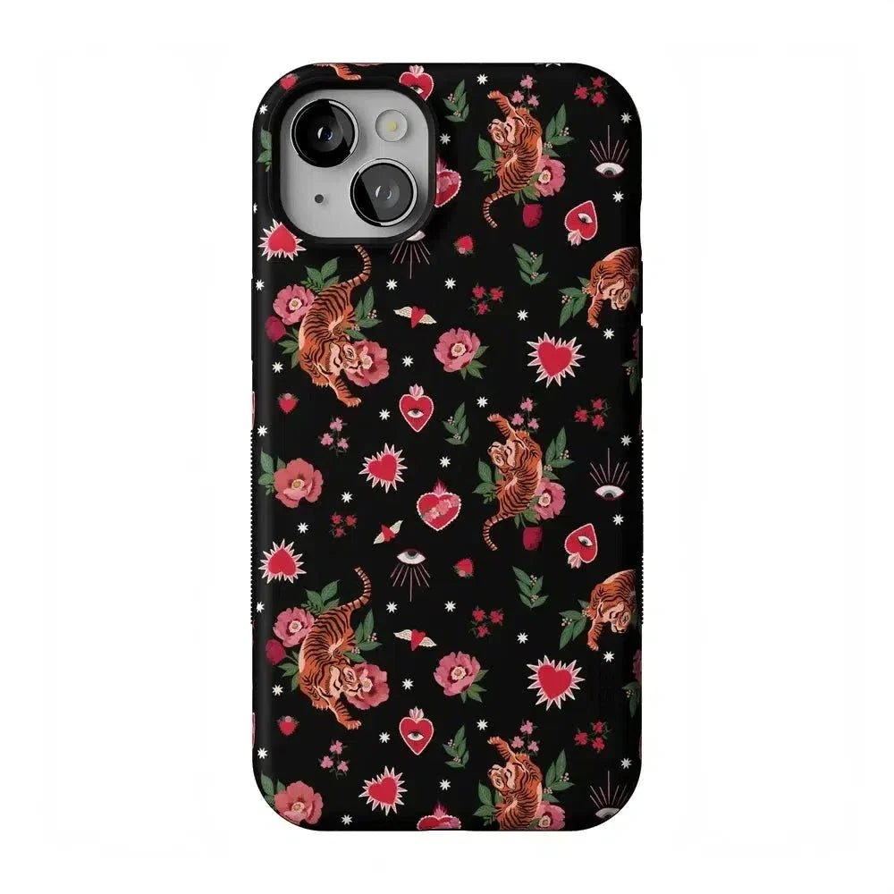 Wild at Heart | Tiger Case Phone Case Casetry Bold Flex + MagSafe® iPhone 14 Plus