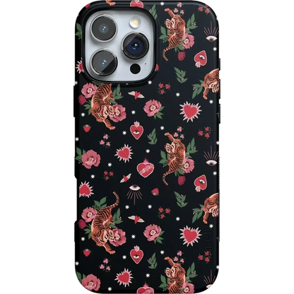 Wild at Heart | Tiger Case Phone Case Casetry Bold Flex + MagSafe® iPhone 16 Pro Max