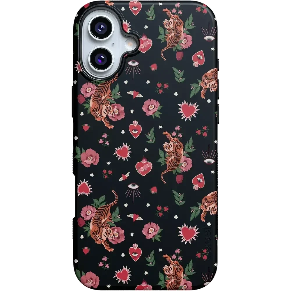 Wild at Heart | Tiger Case Phone Case Casetry Bold Flex + MagSafe® iPhone 17