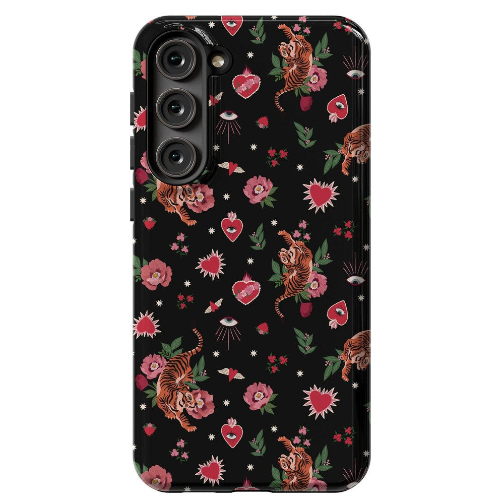 Wild at Heart | Tiger Case Phone Case Casetry Essential Galaxy S23 Plus