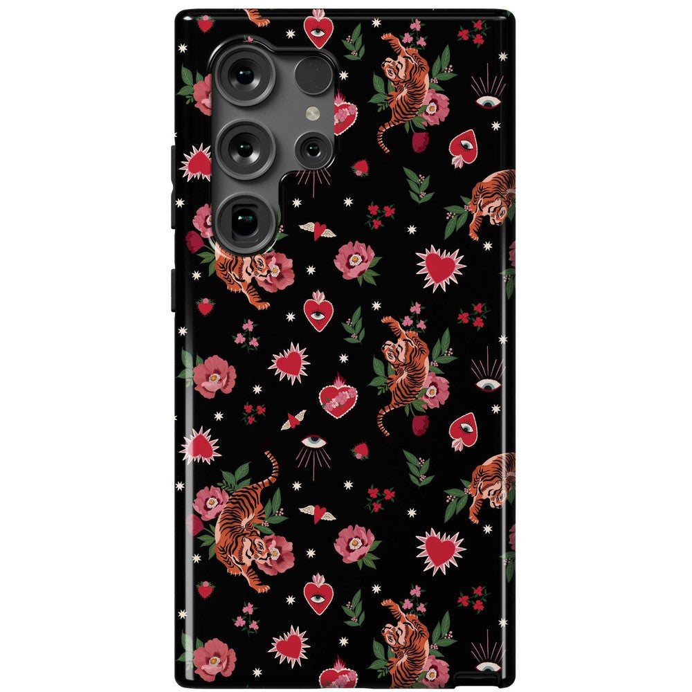 Wild at Heart | Tiger Case Phone Case Casetry Essential Galaxy S24 Ultra