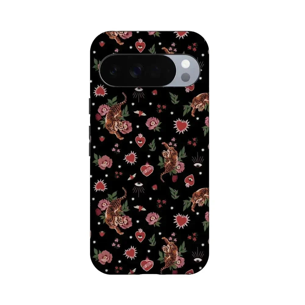 Wild at Heart | Tiger Case Phone Case Casetry Essential + MagSafe® Google Pixel 10 Pro XL