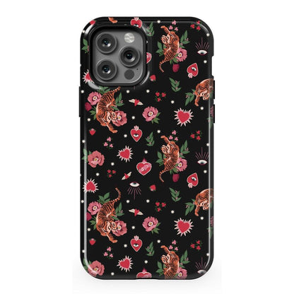 Wild at Heart | Tiger Case Phone Case Casetry Essential + MagSafe® iPhone 12 Pro