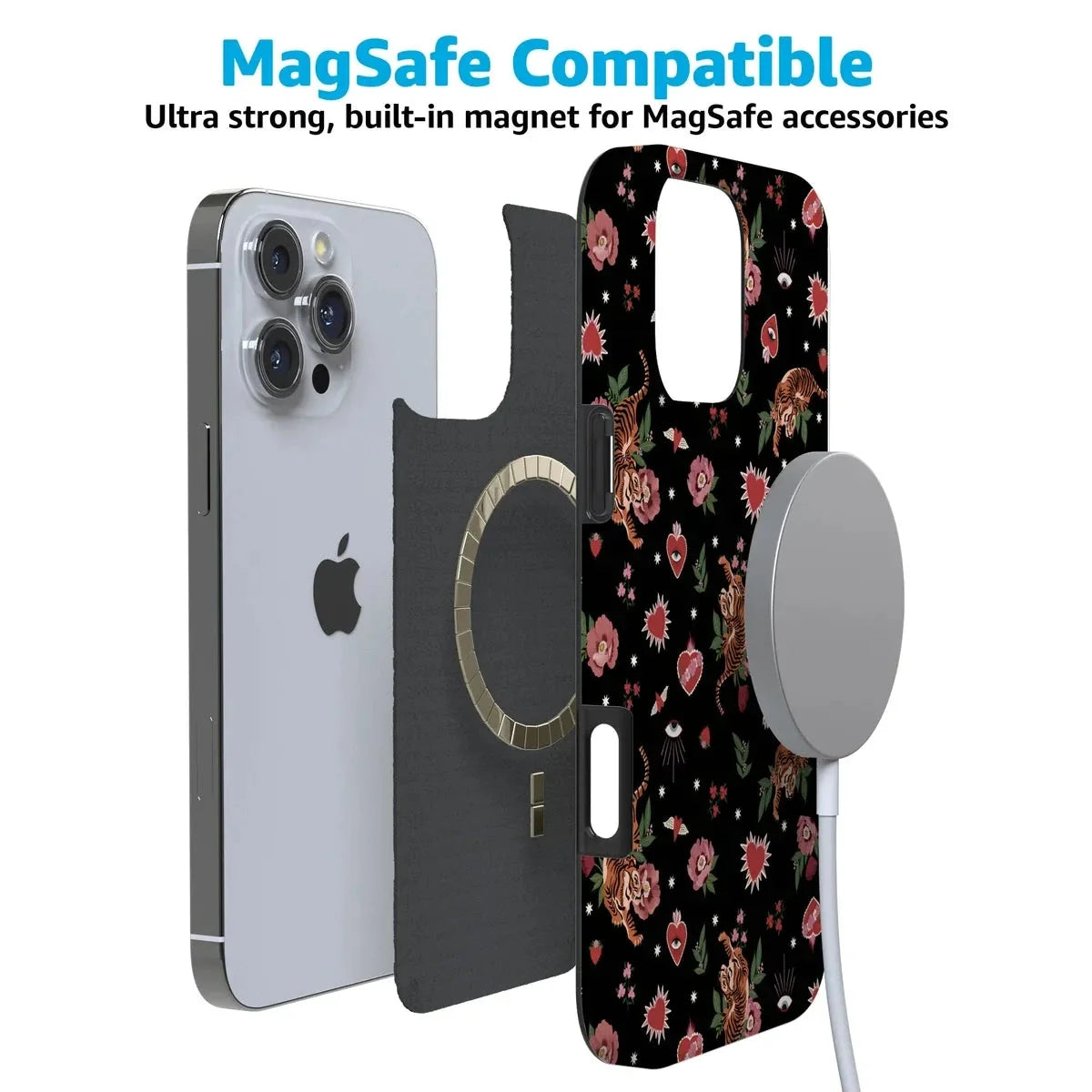 Wild at Heart | Tiger Case Phone Case Casetry
