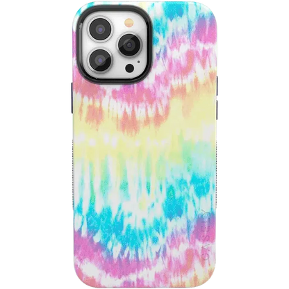 Wild & Free | Classic Rainbow Tie Dye iPhone Case iPhone Case get.casely Bold + MagSafe® iPhone 13 Pro