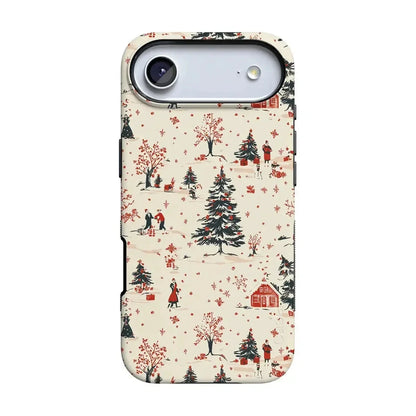 Winter Nostalgia | Vintage Holiday Case Phone Case Casetry Bold Flex + MagSafe® iPhone 17 Air