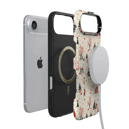 Winter Nostalgia | Vintage Holiday Case Phone Case Casetry