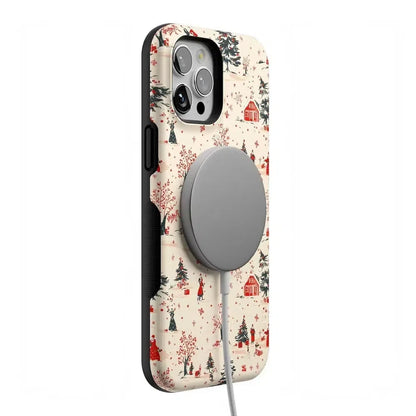 Winter Nostalgia | Vintage Holiday Case Phone Case Casetry