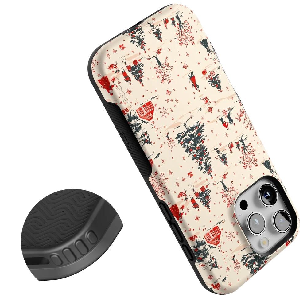 Winter Nostalgia | Vintage Holiday Case Phone Case Casetry