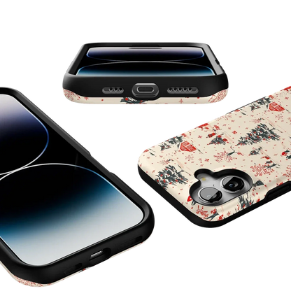 Winter Nostalgia | Vintage Holiday Case Phone Case Casetry