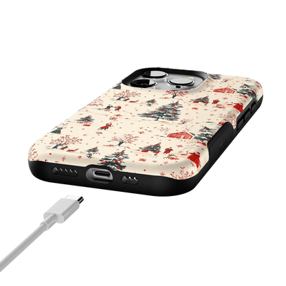Winter Nostalgia | Vintage Holiday Case Phone Case Casetry