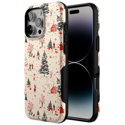 Winter Nostalgia | Vintage Holiday Case Phone Case Casetry