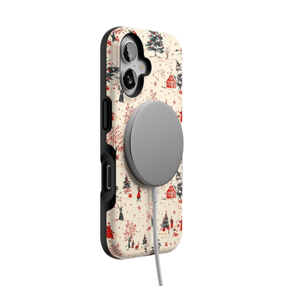 Winter Nostalgia | Vintage Holiday Case Phone Case Casetry