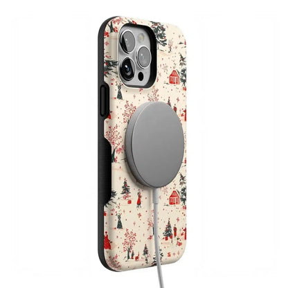 Winter Nostalgia | Vintage Holiday Case Phone Case Casetry
