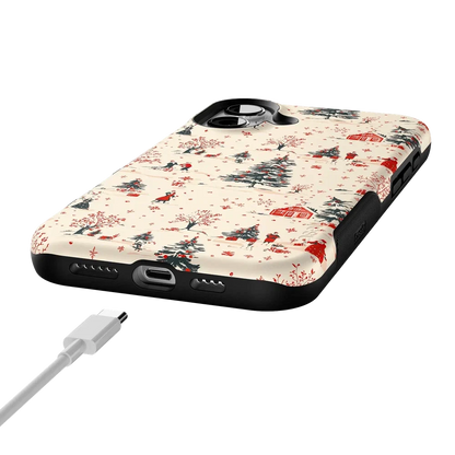 Winter Nostalgia | Vintage Holiday Case Phone Case Casetry