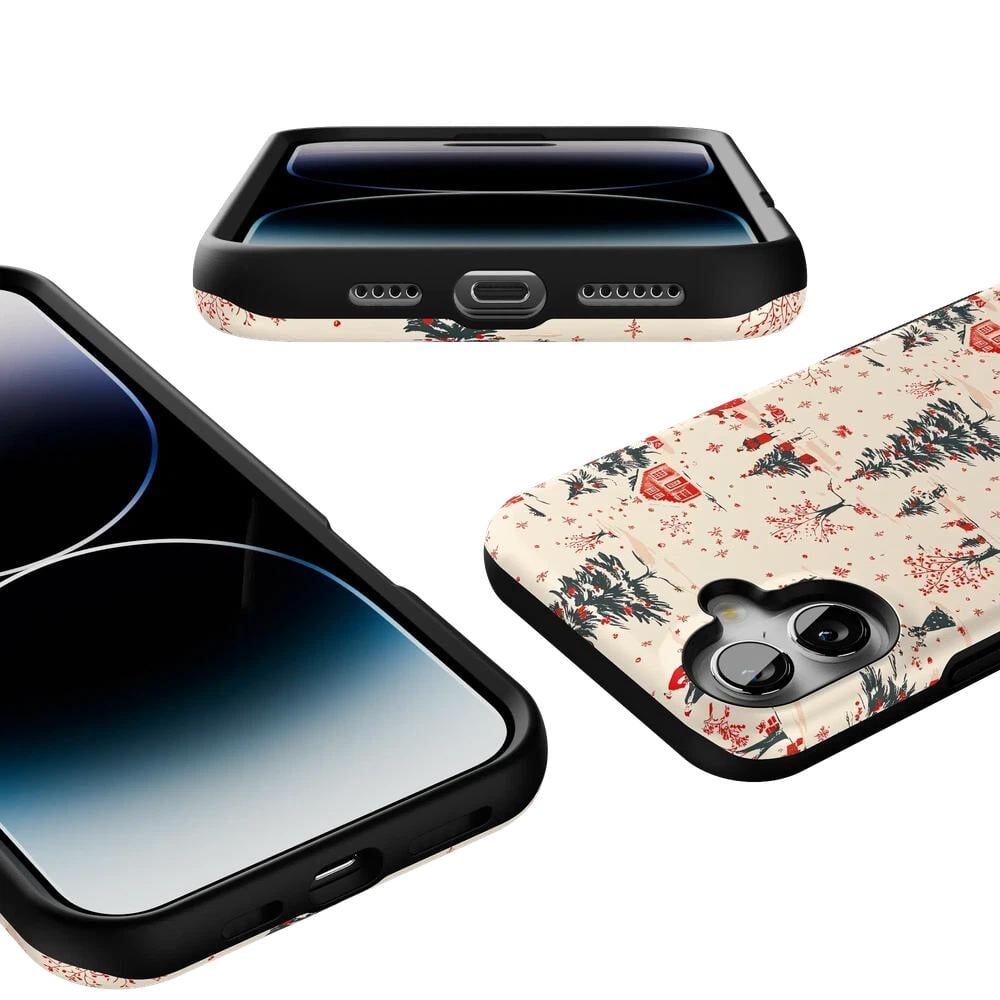 Winter Nostalgia | Vintage Holiday Case Phone Case Casetry