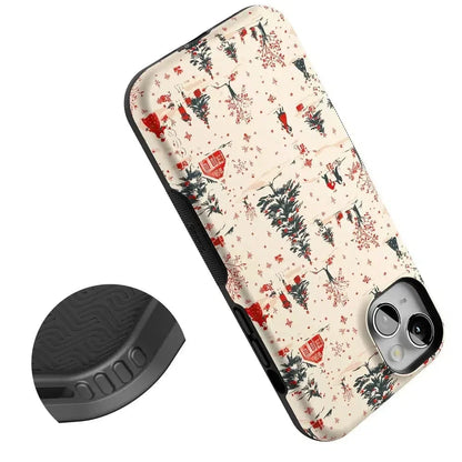 Winter Nostalgia | Vintage Holiday Case Phone Case Casetry