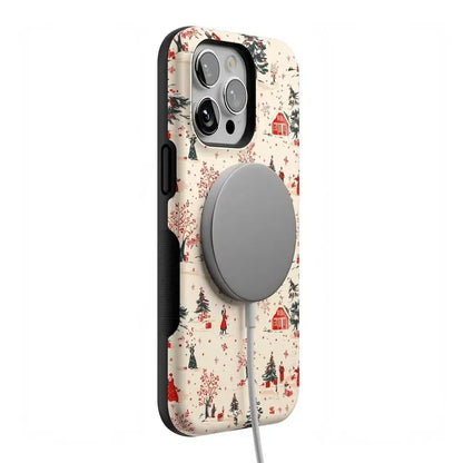 Winter Nostalgia | Vintage Holiday Case Phone Case Casetry
