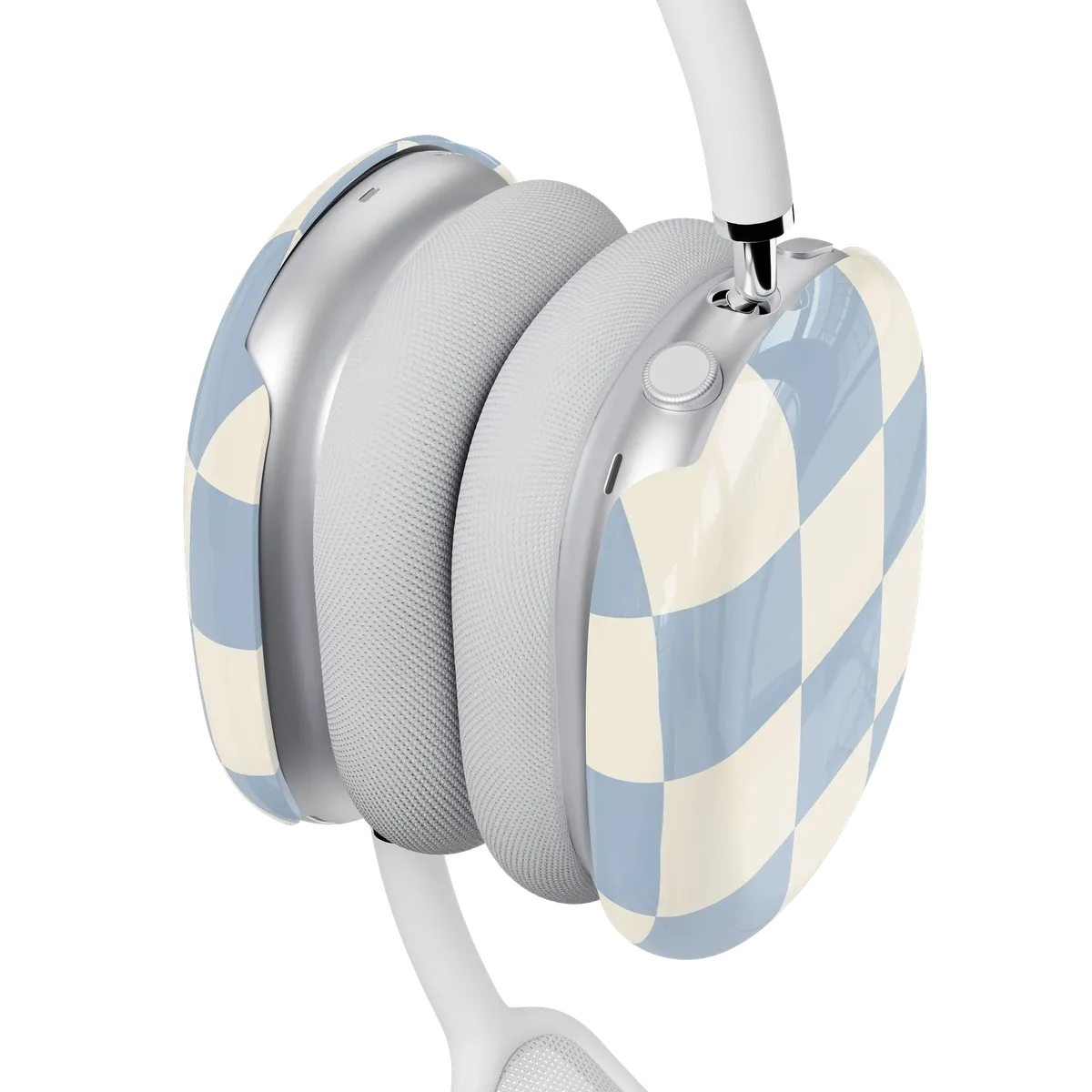 Fit Check | Light Blue Checkerboard AirPods Max Case