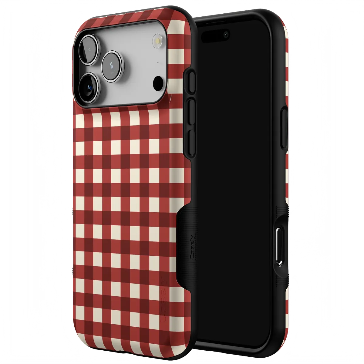 Checked Twice | Red Plaid Case