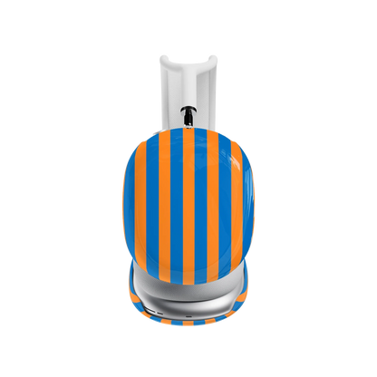 Go New York | Blue & Orange Stripes AirPods Max Case