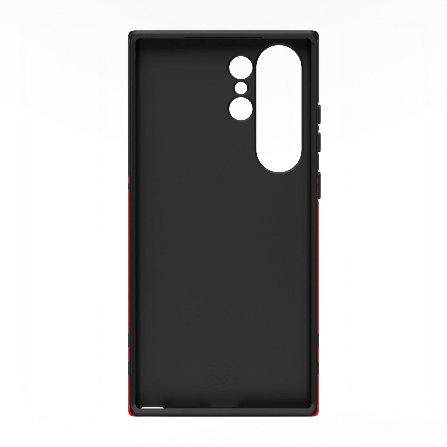 Storm Warning | Black & Red Stripes Case