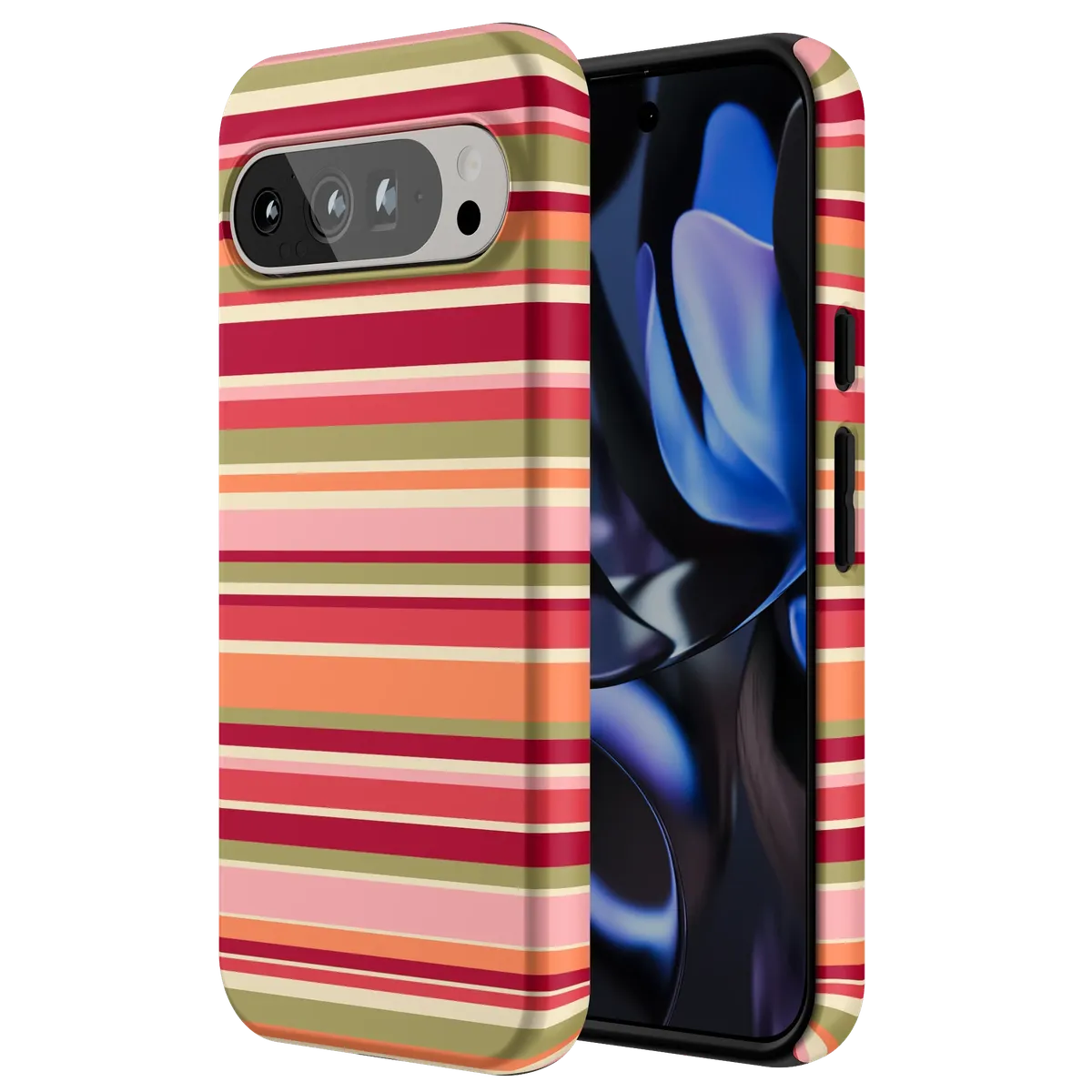 Citrus Stripes | Poolside Print Case