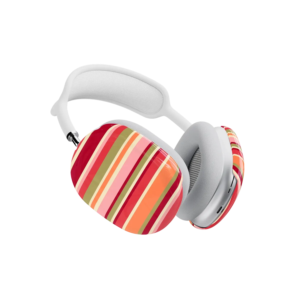 Citrus Stripes | Poolside Print AirPods Max Case