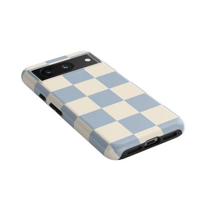Fit Check | Light Blue Checkerboard Case